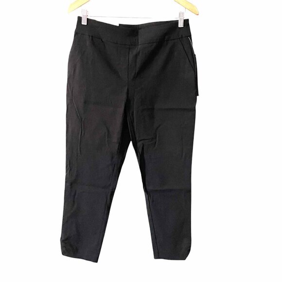 JM Collection Pants - NWT JM Collection Deep Black Ankle Pant Comfort Waistband Pants Women's Size S